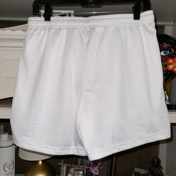 Cadets Check Out Mesh Shorts in white SZ 12/14 (31-34” Waist) NWT boys - Picture 2 of 3